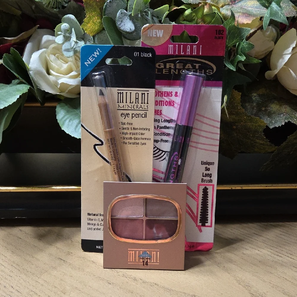 Milani Eye Makeup And Nail Color Bundle Of 5